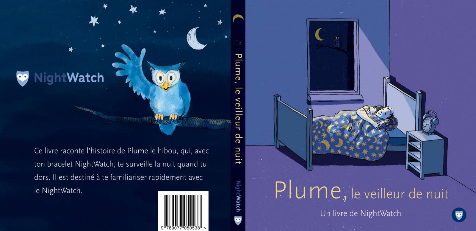 Plume, le veilleur de nuit -  een Nightwatchboek, Franse vertaling door Anne Marie Westra-Nijhuis