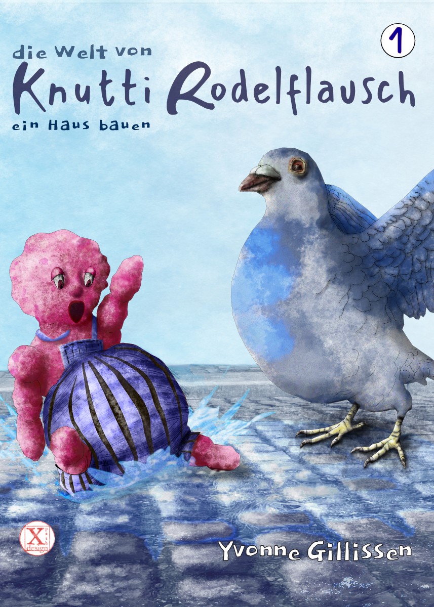 die Welt von Knutti Rodelflausch - ein Haus bauen, Duitse vertaling door Anne Marie Westra-Nijhuis